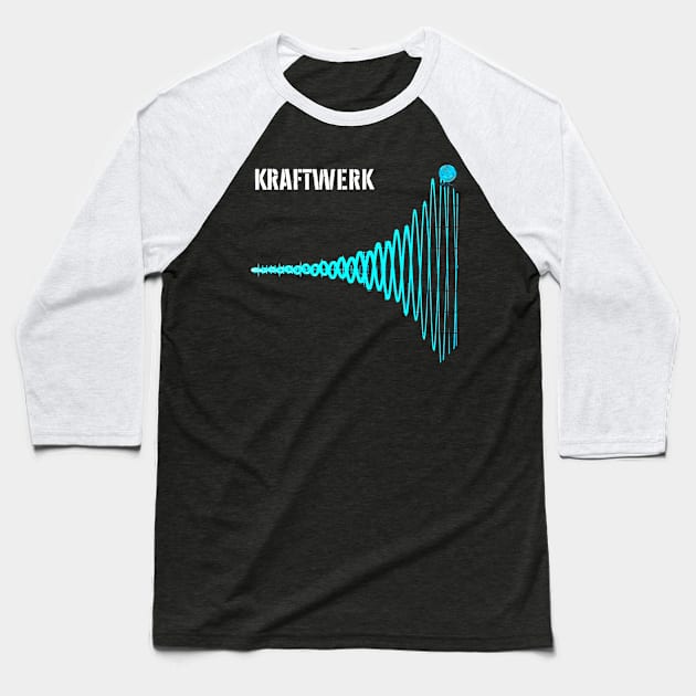 Kraftwerk Baseball T-Shirt by Potato 8 Pixel